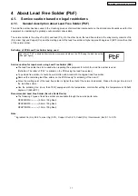 Предварительный просмотр 11 страницы Panasonic SA-PT860E Service Manual