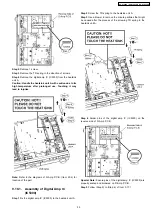 Предварительный просмотр 55 страницы Panasonic SA-PT860E Service Manual