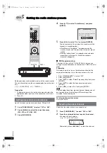 Preview for 16 page of Panasonic SA-PTX7 Operating Instructions Manual