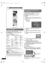 Preview for 22 page of Panasonic SA-PTX7 Operating Instructions Manual