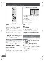 Preview for 36 page of Panasonic SA-PTX7 Operating Instructions Manual