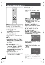 Preview for 40 page of Panasonic SA-PTX7 Operating Instructions Manual