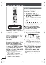 Preview for 64 page of Panasonic SA-PTX7 Operating Instructions Manual