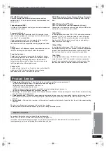 Preview for 109 page of Panasonic SA-PTX7 Operating Instructions Manual