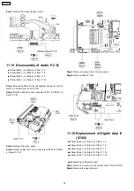 Предварительный просмотр 74 страницы Panasonic SA-PTX7 Service Manual