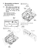 Предварительный просмотр 11 страницы Panasonic SA-UX100E Service Manual