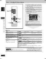 Предварительный просмотр 18 страницы Panasonic SA-VK62D Operating Instructions Manual