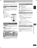 Предварительный просмотр 23 страницы Panasonic SA-VK62D Operating Instructions Manual