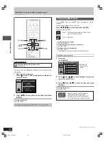 Предварительный просмотр 22 страницы Panasonic SA-VK70D Operating Instructions Manual