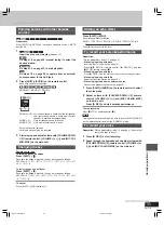 Предварительный просмотр 33 страницы Panasonic SA-VK70D Operating Instructions Manual