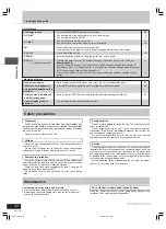 Предварительный просмотр 42 страницы Panasonic SA-VK70D Operating Instructions Manual