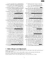 Preview for 3 page of Panasonic SA-VK81DEE Service Manual