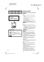 Preview for 2 page of Panasonic SA-VKX65 Operating Instructions Manual