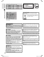 Preview for 2 page of Panasonic SA-VKX80 Operating Instructions Manual