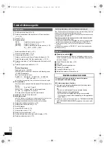 Предварительный просмотр 4 страницы Panasonic SA-XH70 Operating Instructions Manual