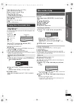 Предварительный просмотр 13 страницы Panasonic SA-XH70 Operating Instructions Manual