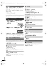 Предварительный просмотр 14 страницы Panasonic SA-XH70 Operating Instructions Manual