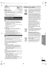 Предварительный просмотр 25 страницы Panasonic SA-XH70 Operating Instructions Manual