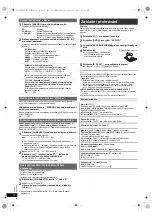 Предварительный просмотр 34 страницы Panasonic SA-XH70 Operating Instructions Manual