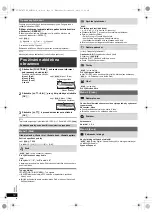 Предварительный просмотр 36 страницы Panasonic SA-XH70 Operating Instructions Manual