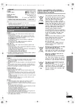 Предварительный просмотр 47 страницы Panasonic SA-XH70 Operating Instructions Manual