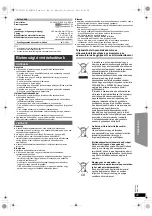 Предварительный просмотр 91 страницы Panasonic SA-XH70 Operating Instructions Manual