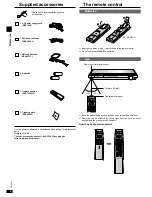 Preview for 4 page of Panasonic SA-XR10 Operating Instructions Manual