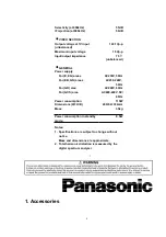 Preview for 4 page of Panasonic SA-XR10E Service Manual