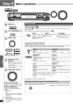 Preview for 10 page of Panasonic SA-XR30 Operating Instructions Manual