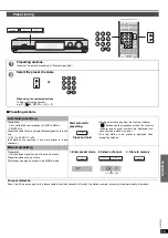 Preview for 15 page of Panasonic SA-XR30 Operating Instructions Manual