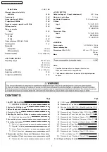 Preview for 2 page of Panasonic SA-XR55E Service Manual