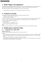 Preview for 6 page of Panasonic SA-XR55E Service Manual