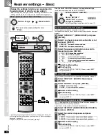 Preview for 12 page of Panasonic SA-XR55K Operating Instructions Manual