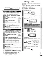 Preview for 13 page of Panasonic SA-XR55K Operating Instructions Manual