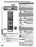 Preview for 18 page of Panasonic SA-XR55K Operating Instructions Manual