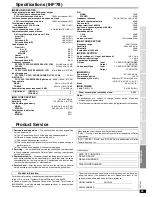 Preview for 25 page of Panasonic SA-XR55K Operating Instructions Manual