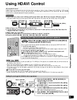 Preview for 19 page of Panasonic SA-XR57K - AV Receiver Operating Instructions Manual