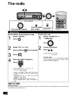 Предварительный просмотр 34 страницы Panasonic SA-XR57K - AV Receiver Operating Instructions Manual