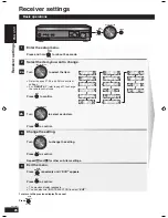 Предварительный просмотр 26 страницы Panasonic SA-XR59 Operating Instructions Manual