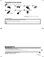 Предварительный просмотр 40 страницы Panasonic SA-XR59 Operating Instructions Manual