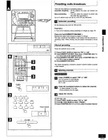 Preview for 13 page of Panasonic SAAK12 - MINI HES W/CD PLAYER Operating Instructions Manual