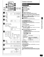 Preview for 17 page of Panasonic SAAK12 - MINI HES W/CD PLAYER Operating Instructions Manual