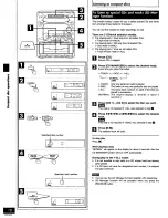 Preview for 18 page of Panasonic SAAK14 - MINI HES W/CD-PLAYER Operating Instructions Manual