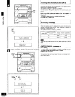 Предварительный просмотр 10 страницы Panasonic SAAK16 - MINI HES W/CD-PLAYER Operating Instructions Manual