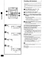 Preview for 10 page of Panasonic SAAK20 - MINI HES W/CD-P Operating Instructions Manual