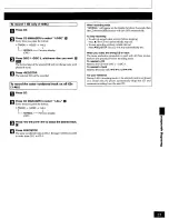 Preview for 23 page of Panasonic SAAK20 - MINI HES W/CD-P Operating Instructions Manual