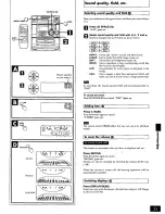 Preview for 25 page of Panasonic SAAK20 - MINI HES W/CD-P Operating Instructions Manual