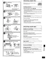 Preview for 33 page of Panasonic SAAK20 - MINI HES W/CD-P Operating Instructions Manual