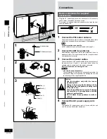 Предварительный просмотр 6 страницы Panasonic SAAK200 - MINI-HES/W CD PLAYER Operating Instructions Manual