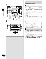 Предварительный просмотр 8 страницы Panasonic SAAK200 - MINI-HES/W CD PLAYER Operating Instructions Manual